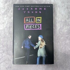 ALL in Pieces by Suzanne Young (2016, Hardcover) LIKE NEW